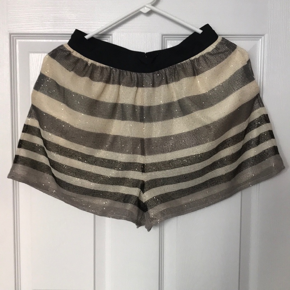 BCBGeneration Metallic Shorts